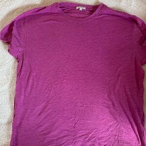 Z Supply Magenta boxy Crewneck Tee